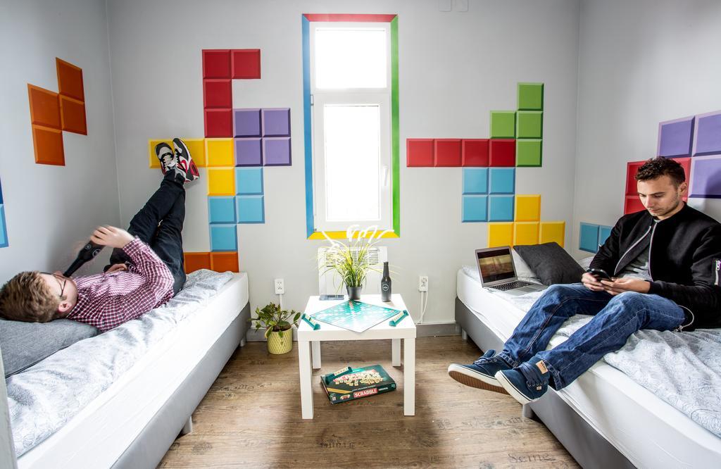 Tetris Sopot Hostel ภายนอก รูปภาพ